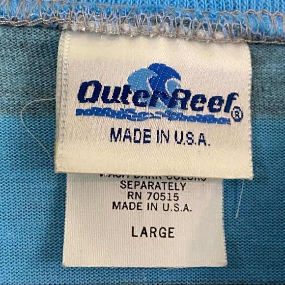 Vintage Florida Outer Reef 80s/90s Key West Graphic Sweatshirt Size Large - Picture 5 of 6